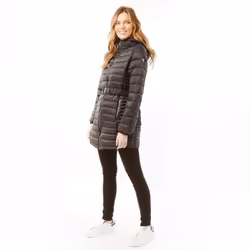 Trespass - Doudoune longue SANTUZZA - Femme (Noir)