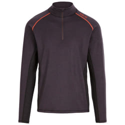 Trespass - Haut thermique STAN - Homme (Gris foncé Chiné)