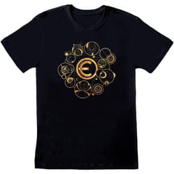 Marvel - T-shirt ETERNALS SYSTEM - Adulte (Noir)