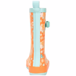 Trespass - Bottes de pluie PUDDLE - Enfant (Orange/bleu pâle)