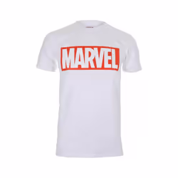 Marvel - T-shirt - Adulte (Blanc / Rouge)