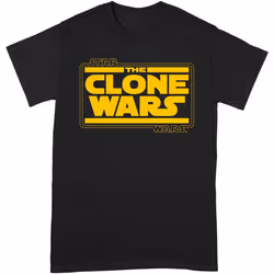Star Wars: The Clone Wars - T-shirt REBEL LOGO - Adulte (Noir / Jaune)