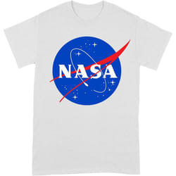 NASA - T-shirt - Adulte (Blanc / Bleu / Rouge)