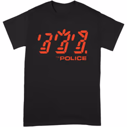 The Police - T-shirt - Adulte (Noir / Rouge)