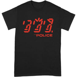 The Police - T-shirt - Adulte (Noir / Rouge)