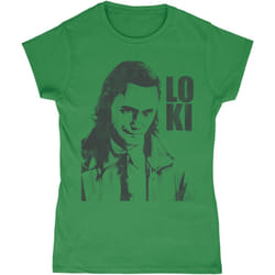 Loki - T-shirt - Femme (Vert vif / Noir)