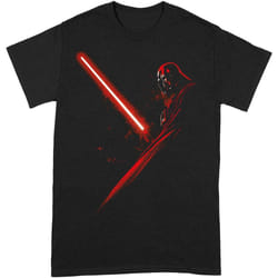 Star Wars - T-shirt - Adulte (Noir / Rouge)