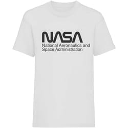 NASA - T-shirt - Adulte (Blanc / Noir)
