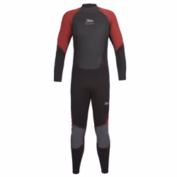 Trespass - Combinaison de plongée NITROX 3MM - Homme - Taille XS (Bordeaux / Noir Chiné)