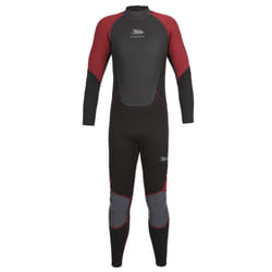 Trespass - Combinaison de plongée NITROX 3MM - Homme - Taille XS (Bordeaux / Noir Chiné)