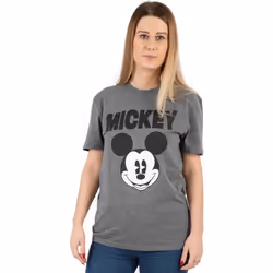 Disney - T-shirt - Femme (Gris foncé)