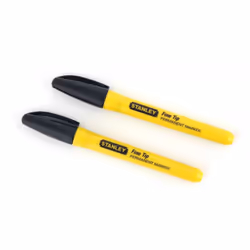 Stanley - Stylo marqueur permanent (Noir / jaune)