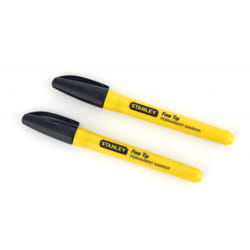 Stanley - Stylo marqueur permanent (Noir / jaune)