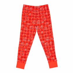 Peppa Pig - Ensemble de pyjama - Garçon (Rouge / Gris)