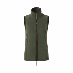 Premier - Veste sans manches ARTISAN - Femme (Vert kaki foncé / Marron)