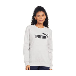 Puma - Sweat ESS - Femme (Gris clair chiné)