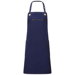 Premier - Tablier BARLEY - Taille unique (Bleu marine / Brun-beige)