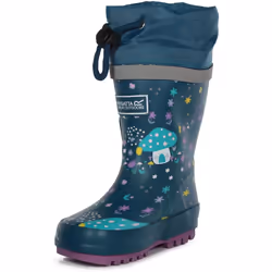 Regatta - Bottes de pluie FANTASY - Enfant (Bleu sarcelle foncé)