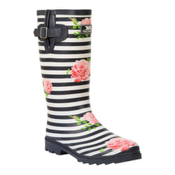 Trespass - Bottes de pluie ELENA - Femme (Bleu marine / Blanc / Rose)