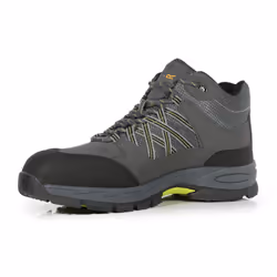 Regatta - Chaussures de sécurité SANDSTONE - Homme (Gris / Vert clair)