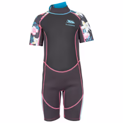 Trespass - Combinaison de plongée POSIE - Enfant - Taille 9-10 ans (Gris foncé)