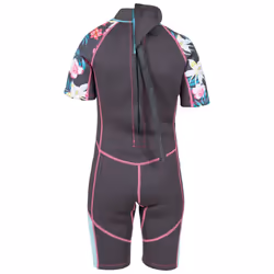 Trespass - Combinaison de plongée POSIE - Enfant - Taille 9-10 ans (Gris foncé)