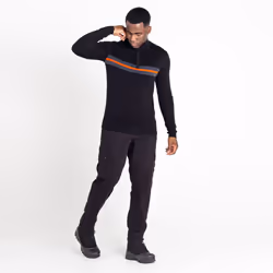Dare 2B - Sweat UNITE US - Homme (Noir / Orange foncé)