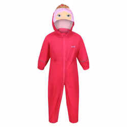 Regatta - Combinaison de pluie CHARCO - Enfant (Rose / Fuchsia)