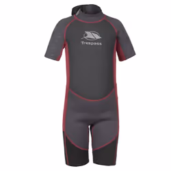 Trespass - Combinaison de plongée MILO 3MM - Enfant - Taille 11-12 ans (Noir)