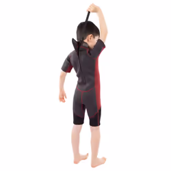 Trespass - Combinaison de plongée MILO 3MM - Enfant - Taille 11-12 ans (Noir)