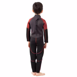 Trespass - Combinaison de plongée AMIGO 3MM - Enfant - Taille 3-4 ans (Bordeaux Chiné)