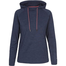 Trespass - Sweat à capuche HATTIE - Femme (Bleu marine Chiné)