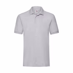 Fruit of the Loom - Polo PREMIUM - Homme (Gris clair Chiné)