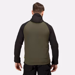 Regatta - Veste softshell SURRENDER - Homme (Kaki foncé / Noir)