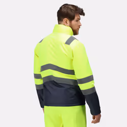Regatta - Veste isolée - Homme (Jaune / Bleu marine)