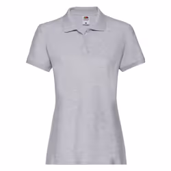 Fruit of the Loom - Polo PREMIUM - Femme (Gris chiné)