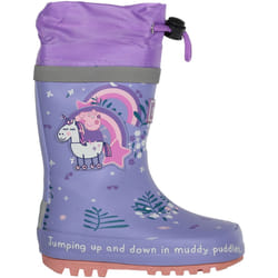 Regatta - Bottes de pluie SPLASH - Enfant (Lilas vif)