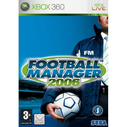 SEGA Football Manager 2006, Xbox 360 Anglais