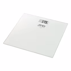 A&D Medical UC-502, Pèse-personne électronique, 180 kg, 100 g, Blanc, kg, lb, Carré