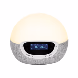 Caracteristiques principales : Fonctionnalités appareil de sommeil : Fonction radio-Réveil, Variateur, Fonction répétition, A ...