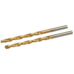 Mèches en acier rapide hss titané, 2 pcs 3 mm