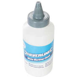 Silverline - Poudre à tracer blanche 250 g