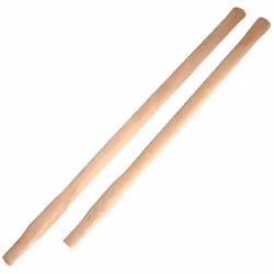 Manche de rechange en hêtre. Manche de 750 mm pour masses de 3 kg , manche de 900 mm pour masses de 4,5 kg et 6,4 kg.