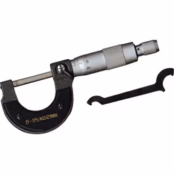 Corps émaillé, tambour et bague graduée en chrome satiné. Livré dans une boîte en plastique solide. Plage de mesures de 0 à 2 ...
