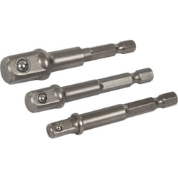 Silverline - porte-douilles 6 pans assortis 3 pièces 819713