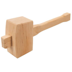 Maillet en Bois 115 mm - Outil de Frappe Précis - Idéal pour Menuiserie - Silverline