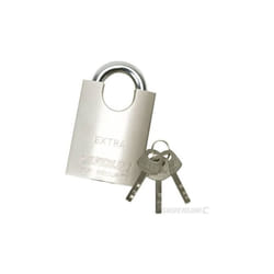 Silverline - cadenas en acier à anse intégrée 60 mm 801285