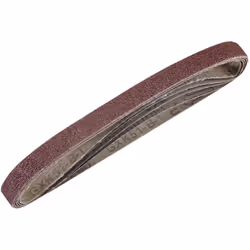 Bandes souples, corindon durable, encollage résine. Pour toutes les ponceuses à bande de 13 x 457 mm