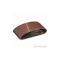 Silverline - 5 bandes papier de verre 100 x 610 mm grain 60 196070