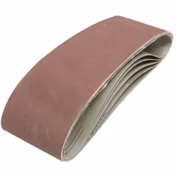 Bandes souples, corindon durable, encollage résine. Pour toutes les ponceuses à bande de 75 x 533 mm